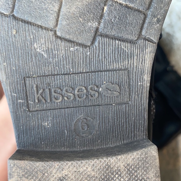 Black Zip Up Boots - Picture 5 of 5